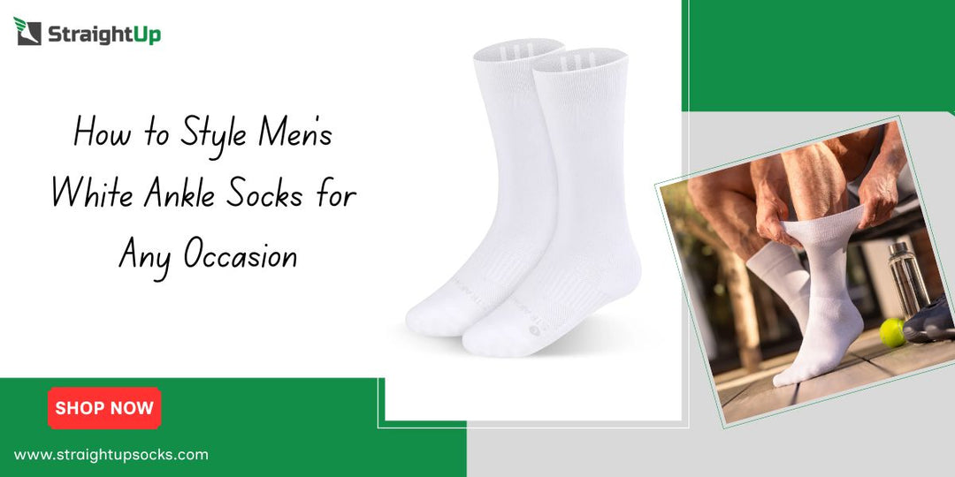 How to Style Men’s White Ankle Socks for Any Occasion