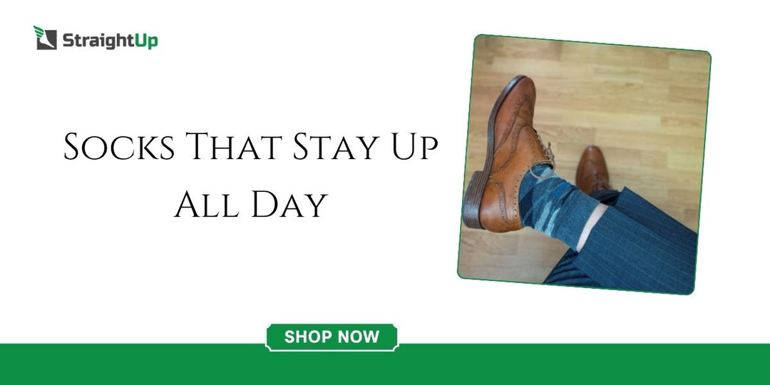 Socks That Stay Up All Day — Here's What Actually Works