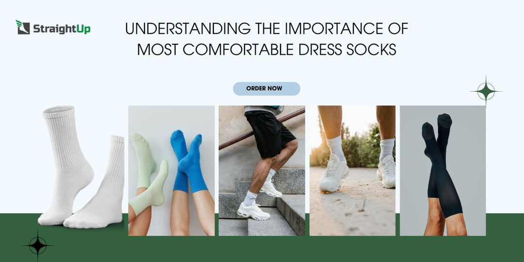 Comfort-focused dress socks