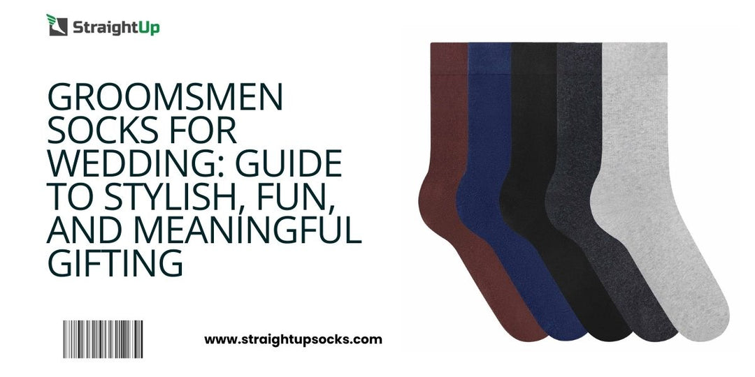 Groomsmen wedding socks gift