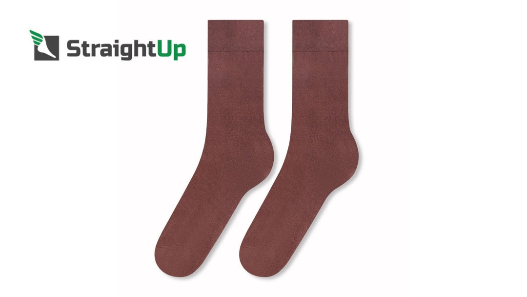 Guide to Brown Socks for Men: Style, Comfort, and Versatility - Straight Up Socks