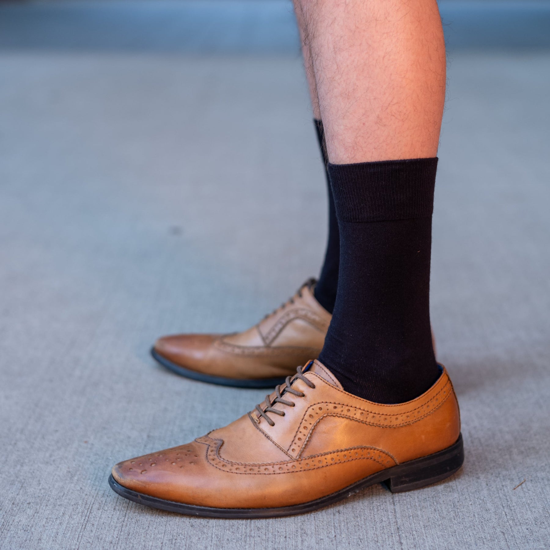 Black Dress Socks for Men That Stay Up