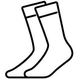 Socks comfort icon