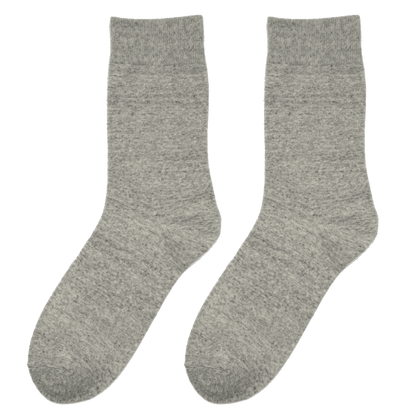 Light Gray Dress Socks For Men 